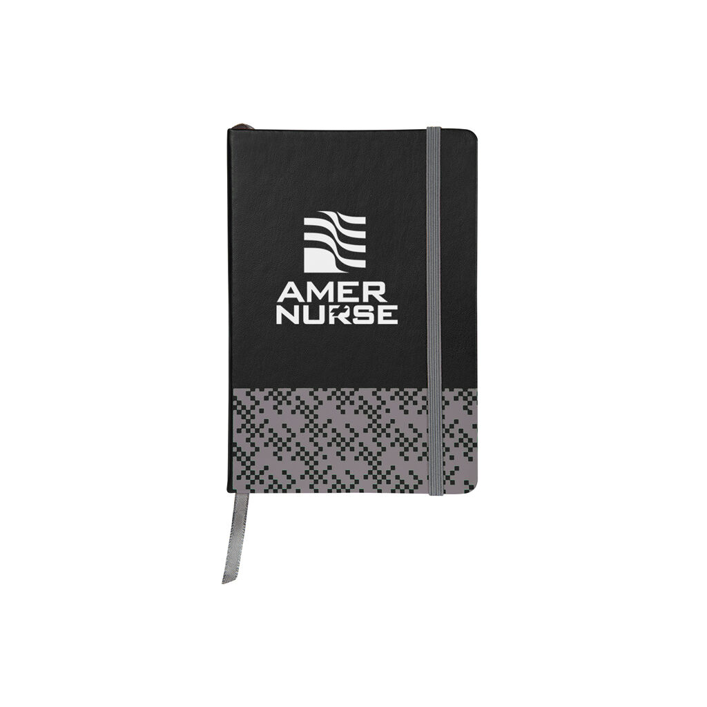 Custom Branded Bitmap Journal - Black