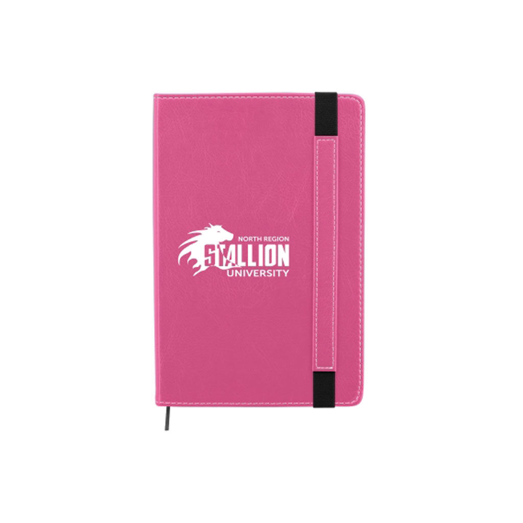 Branded Charlotte Journal Notebook Fuchsia