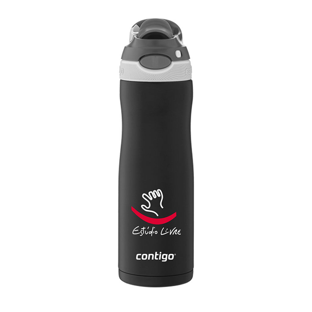 Custom Branded Contigo Drinkware - Matte Black