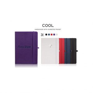 Branded Cool Journal Navy Blue