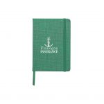 Custom Branded Crosshatch Journal - Red