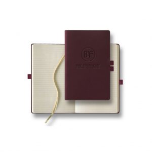 Branded Double Medium Ivory Burgundy