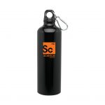 Custom Branded 24 oz h2go Aluminum Classic - Black