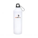 Custom Branded 24 oz h2go Aluminum Classic - White