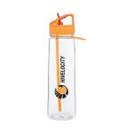 Custom Branded 30 oz h2go Angle - Orange