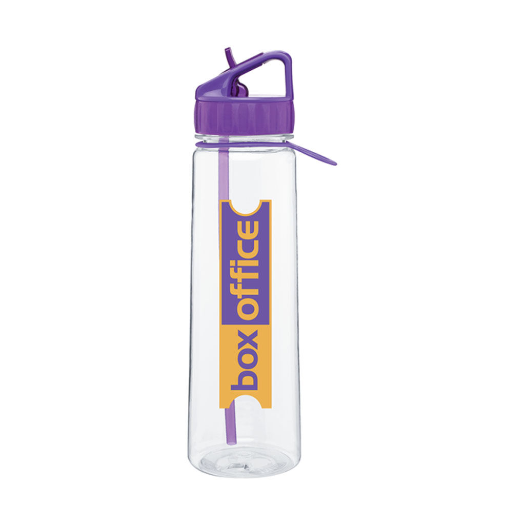 Branded 30 oz h2go Angle Purple