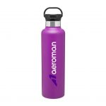 Custom Branded 24 oz h2go Ascent - Matte Grape