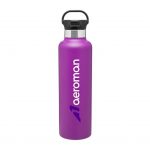 Custom Branded 24 oz h2go Ascent - Matte Grape