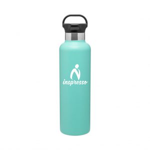 Branded 24 oz h2go Ascent Matte Mint