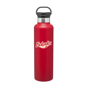 Branded 24 oz h2go Ascent Matte Red