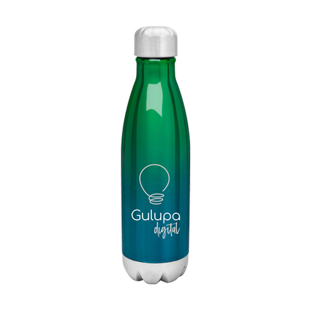 Branded 17 oz h2go Force Green Blue