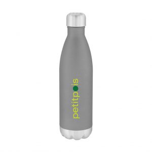 Branded 26 oz h2go Force Matte Grey