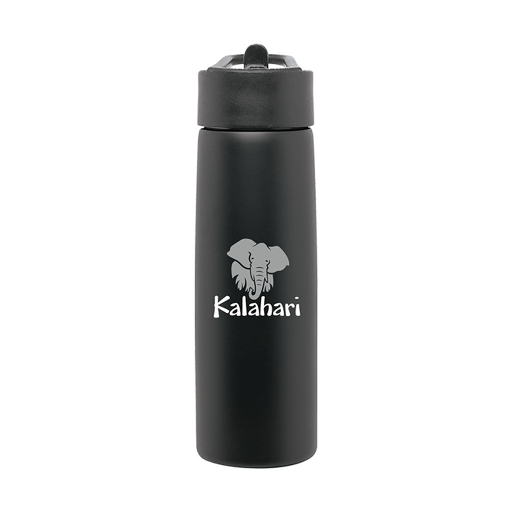 Custom Branded 24 oz h2go Hydra - Matte Black