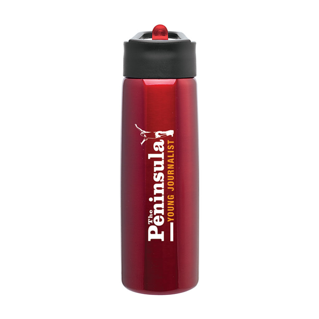 Custom Branded 24 oz h2go Hydra - Red
