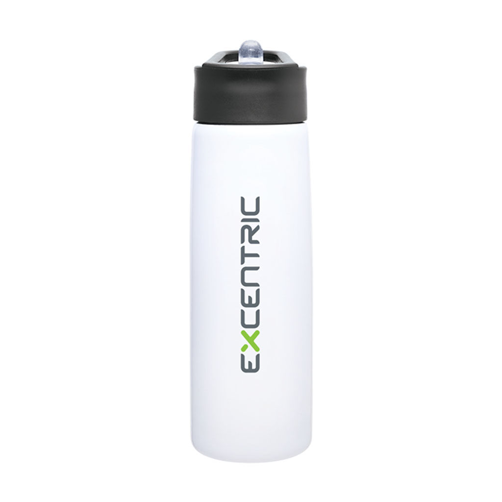 Custom Branded 24 oz h2go Hydra - White