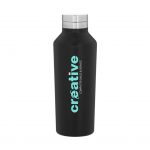 Branded 20.9 oz h2go Manhattan Matte Black