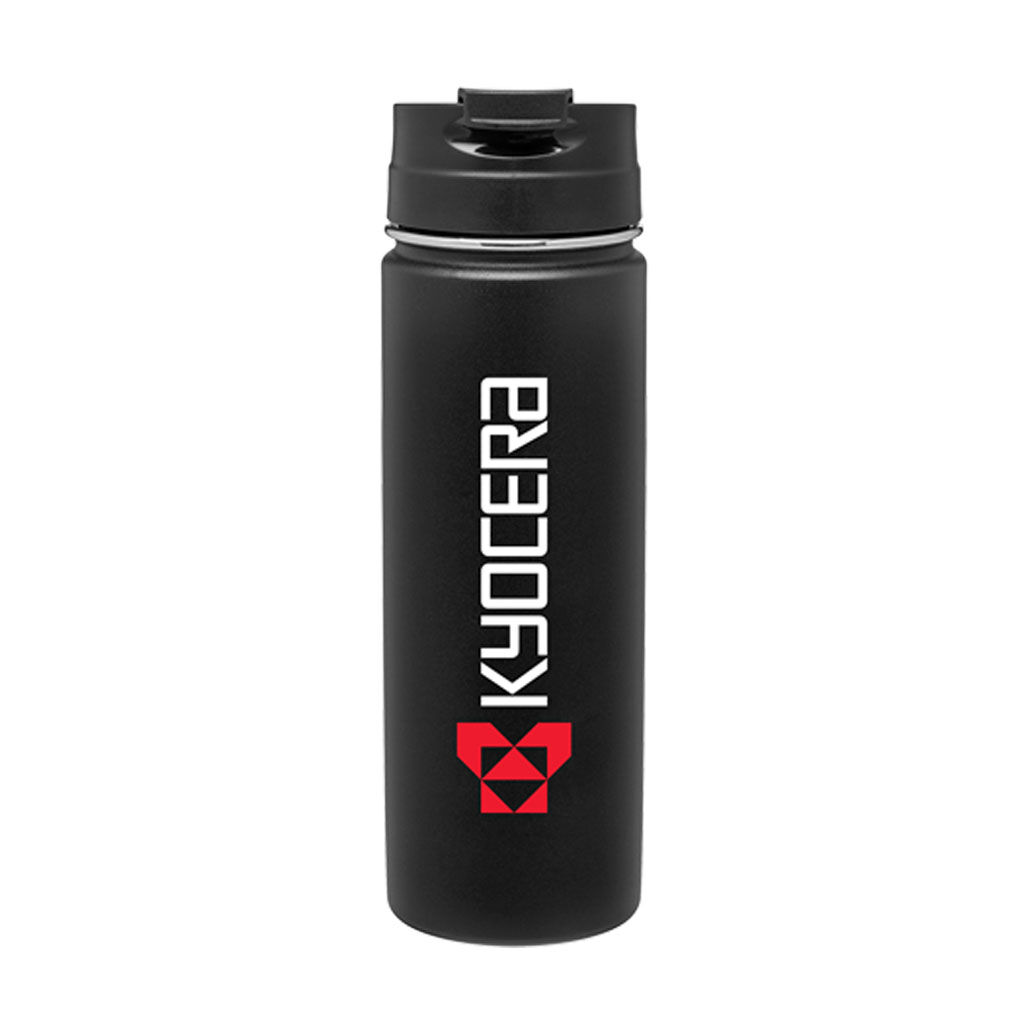 Branded 20 oz h2go Nexus Matte Black