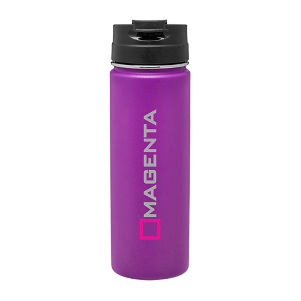 Branded 20 oz h2go Nexus Matte Grape