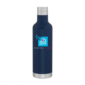 Branded 25 oz h2go Noir Matte Navy