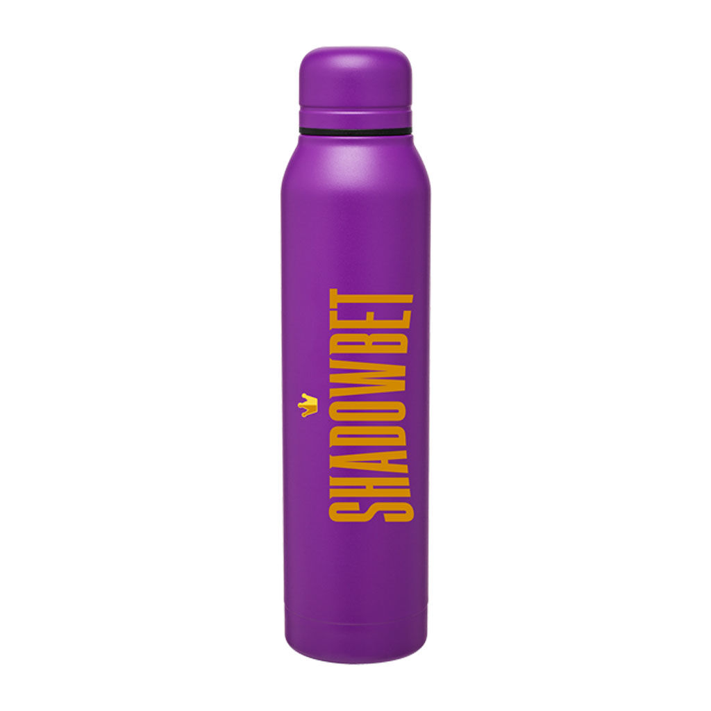 Custom Branded 16.9 oz h2go Silo - Matte Grape