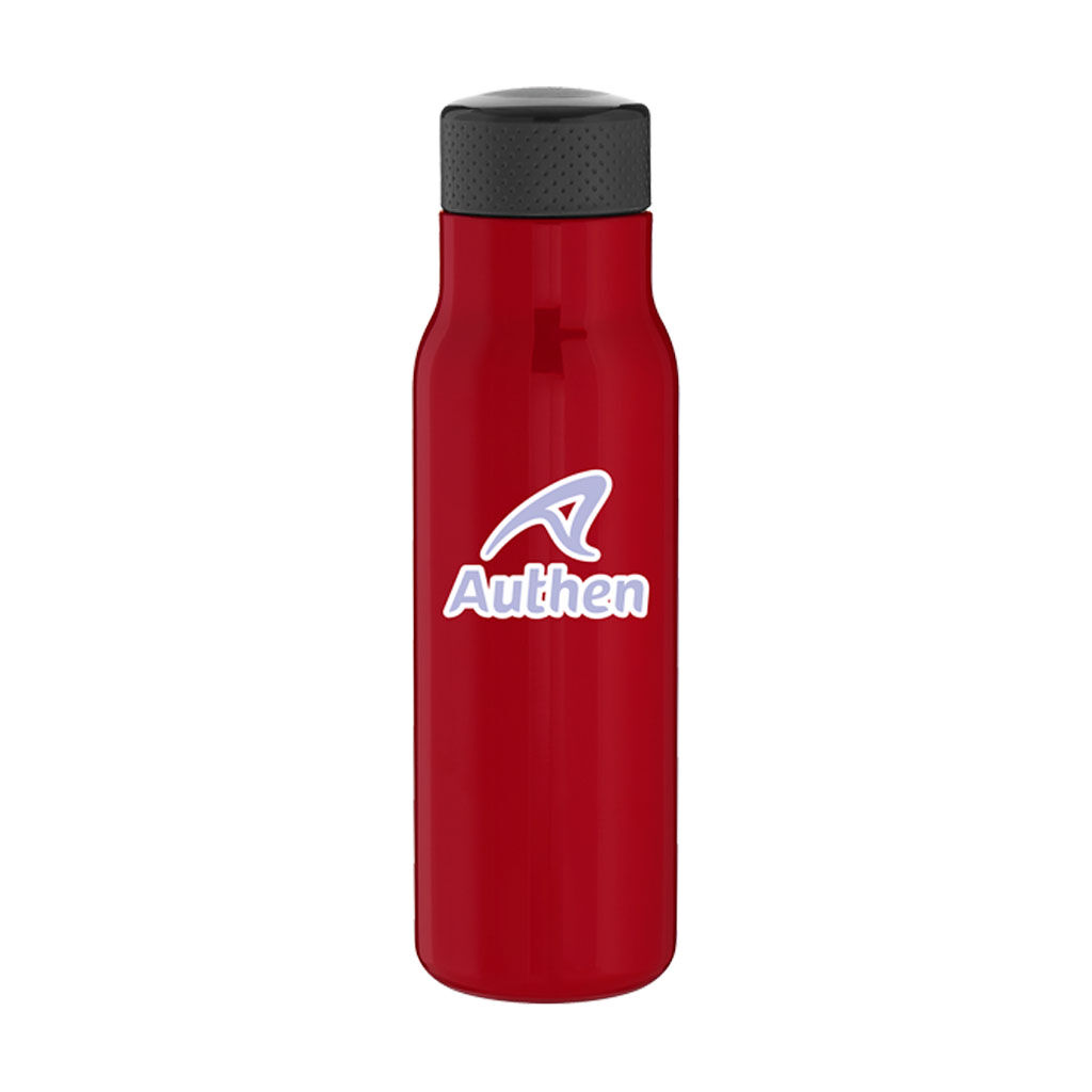 Branded 25 oz h2go Tread Red