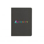 Custom Branded Heathered Padfolio - Charcoal