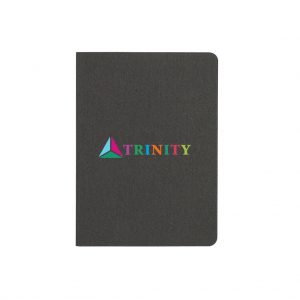 Branded Heathered Padfolio Charcoal