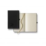 Branded Ivory Dots Medium Journal Black