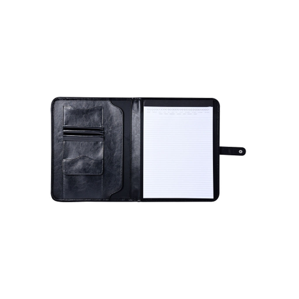 Custom Branded Legacy Luxury Executive Portfolio - Black