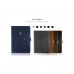 Custom Branded Eccolo Notebooks - Navy Blue