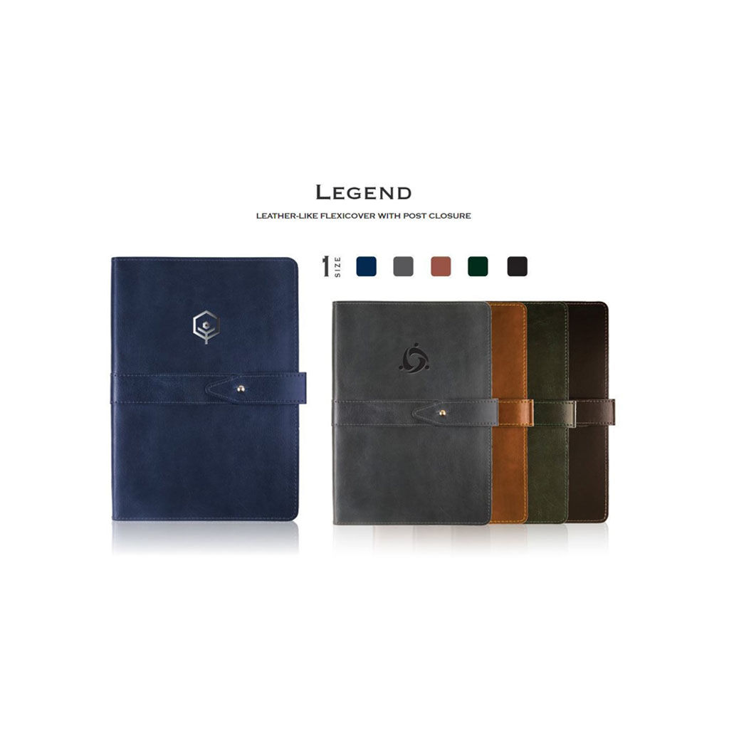 Branded Legend Journal Navy Blue