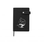 Custom Branded Madison Journal - Black