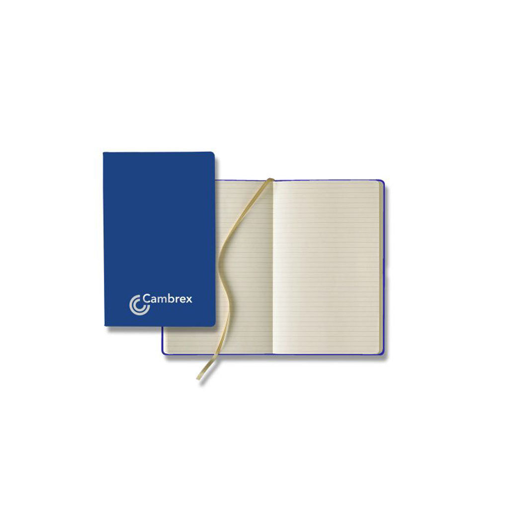 Branded Matra Slim Medium Ivory Journal Navy Blue