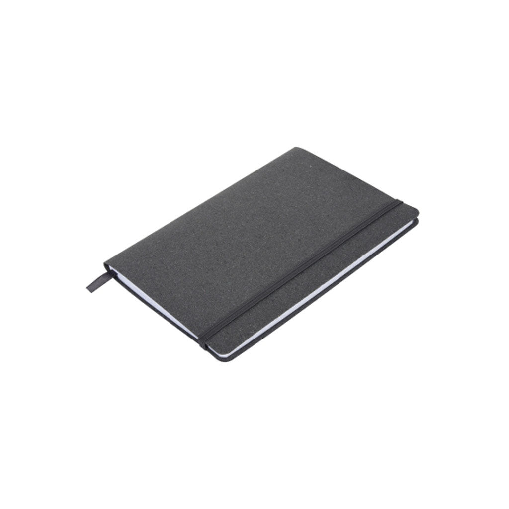 Custom Branded Recycled Cotton Journal - Gray