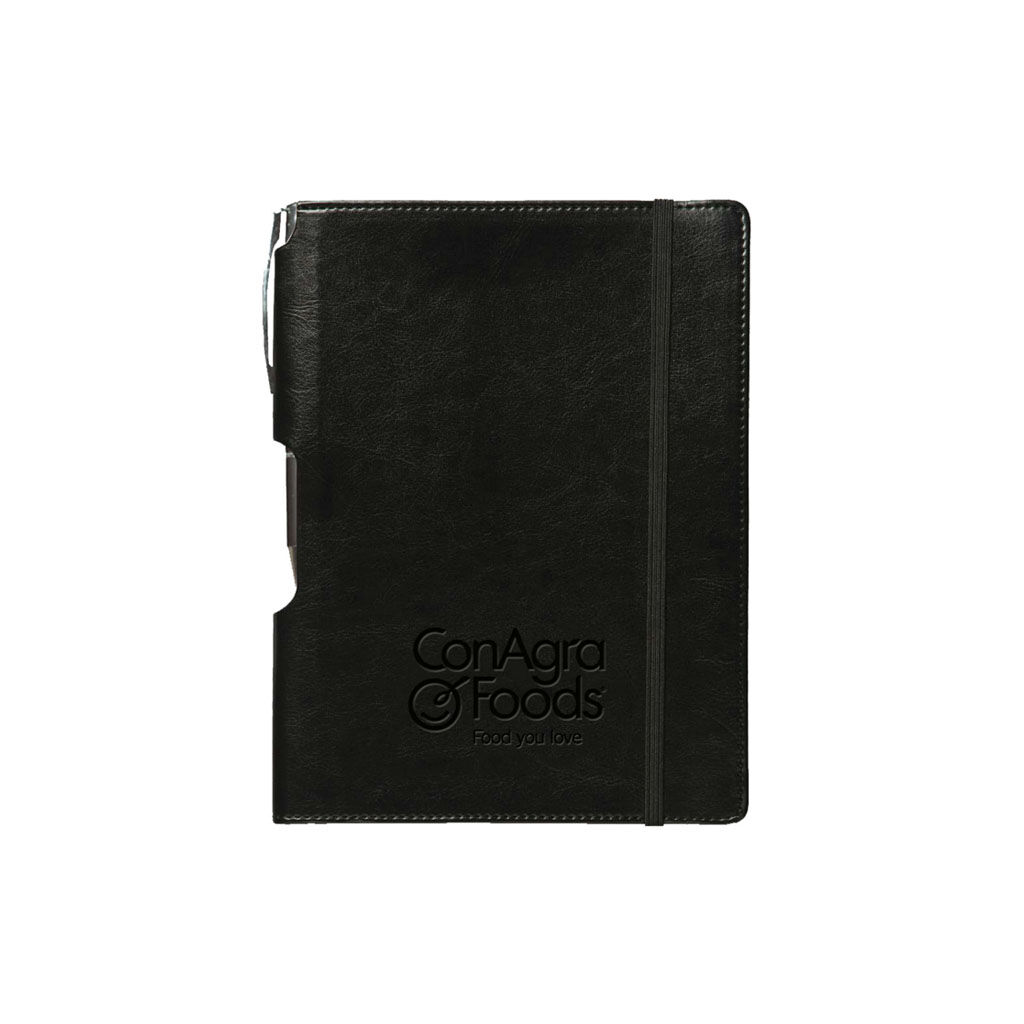 Custom Branded Eccolo Notebooks - Black