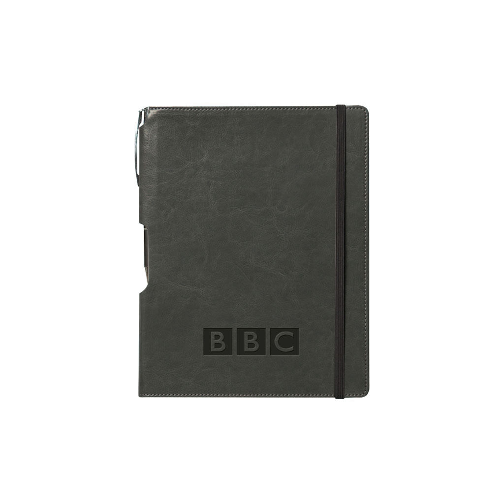 Custom Branded Eccolo Notebooks - Gray