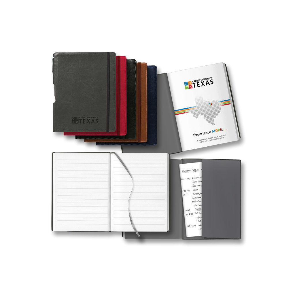Custom Branded Eccolo Notebooks - Red
