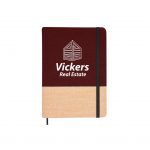 Custom Branded Sahara Journal - Natural Navy Blue