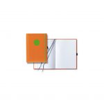 Branded Silk Medium Journal OrangeGreen