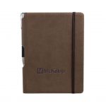 Custom Branded Eccolo Notebooks - Brown