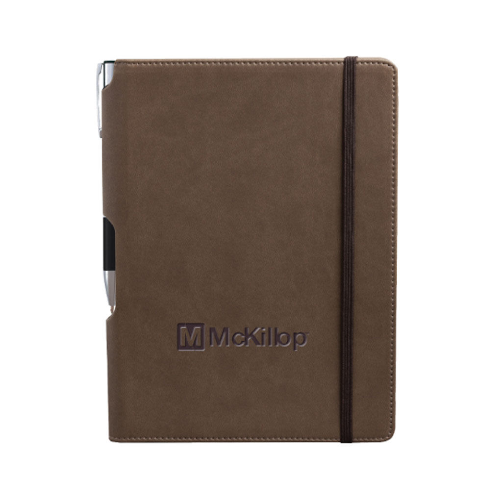 Branded Tempo Journal Brown