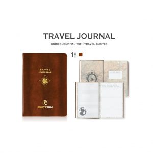 Branded Travel Journal Brown