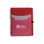 Custom Branded Tri Pocket Notebook