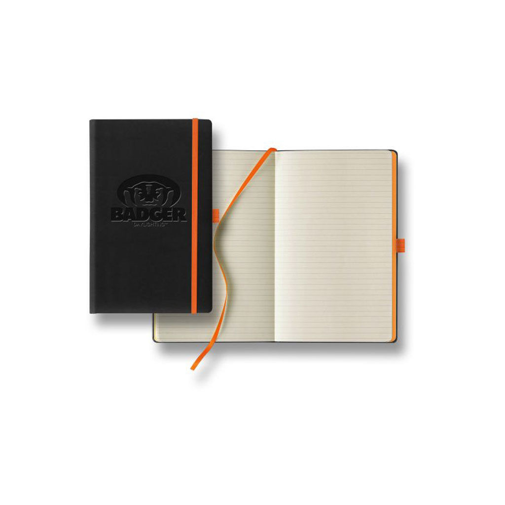 Custom Branded Castelli Notebooks - BlackOrange
