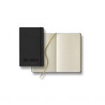 Branded Tucson Medium Flex Ivory Journal Black