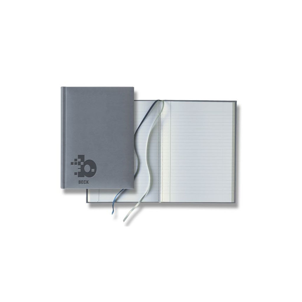 Branded Tucson Medium Perf Journal Grey