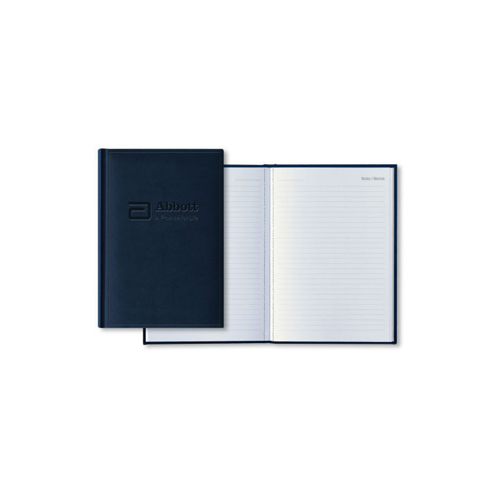 Branded Tucson Mid-Size Notes Journal Navy Blue