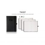 Branded Twist Journal Black