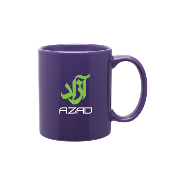 Branded 11 oz C-Handle Purple