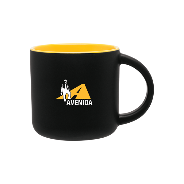 Branded 14 oz Minolo Black Yellow